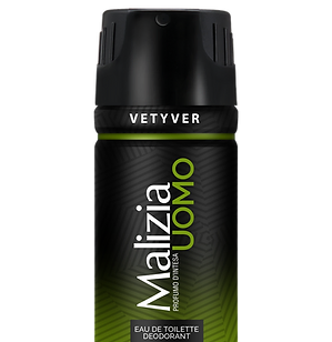 MALIZIA EDT Deodorant Spray 150ml Vetyver